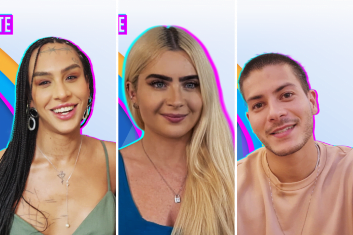 BBB: Jade Picon, Arthur Aguiar e Linn da Quebrada entram hoje no reality (Foto: Reprodução)