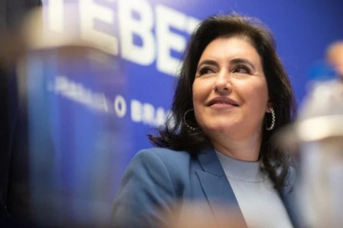 O MDB oficializa, nesta quarta-feira (27), a candidatura da senadora Simone Tebet (MS) à Presidência da República nas eleições deste ano