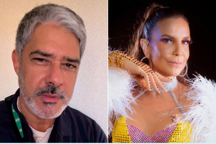 William Bonner ignora Ivete Sangalo