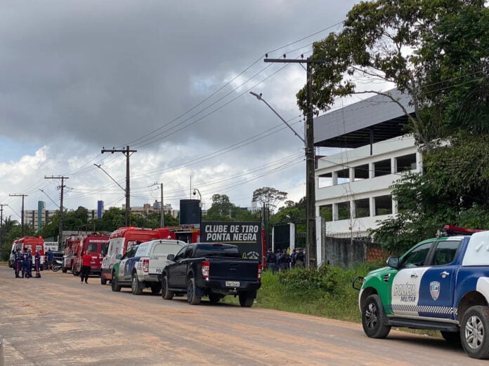 SSP-AM inicia perícia em clube de tiro que explodiu