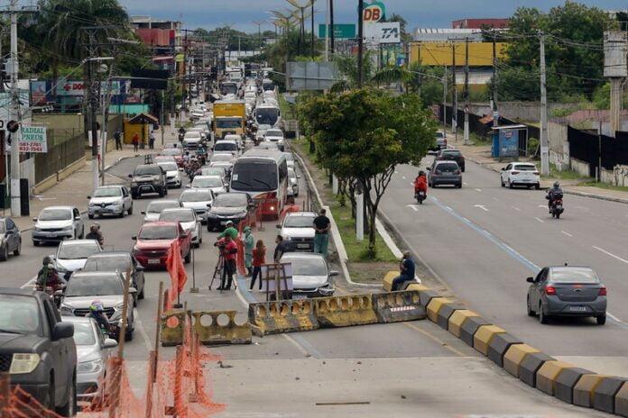 Segunda etapa da obra de manutenção no viaduto do Manoa é antecipada