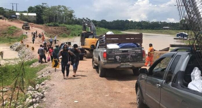 Trecho da BR-319 interditado mais cedo é liberado para o tráfego