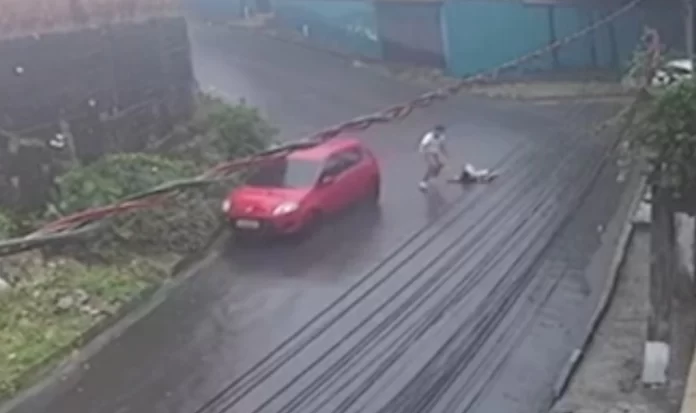 VÍDEO: Homem rouba carro e atropela criança no Jorge Teixeira